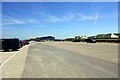 SJ0583 : Sea Front Car Park at Prestatyn by Jeff Buck