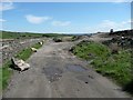 SE0429 : Driveway and landfill site near Haigh Cote Dam by Humphrey Bolton