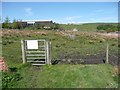 Gate on the Calderdale Way at Moor Side