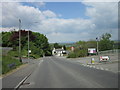 The A390 near Gunnislake train station