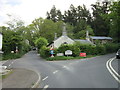 Entering Devon on the A390