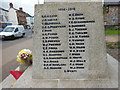 The War Memorial at Honiton