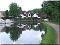 TL3706 : River Lea at Broxbourne by Malc McDonald