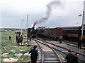 Q9909 : Steam locomotive at Castleisland by The Carlisle Kid