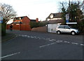 Villa Street left, Luard Walk right, Hereford