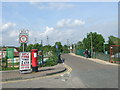 Rye Road at Rye House near Hoddesdon