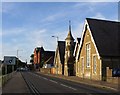 Bridge Road, Godalming: view north