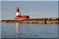 NU2438 : Longstone Lighthouse, Farne Islands by Jim Barton