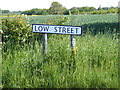 Low Street sign