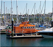 J5082 : Dunbar Lifeboat, Bangor Marina by Rossographer