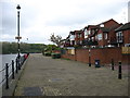 NZ2763 : St Peter's Marina Village, by the River Tyne by David Purchase