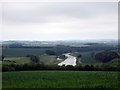 Looking over the farming lands at Dalcove in the Scottish Borders