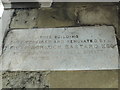 Inscription on the drinking fountain near SS Peter and Paul (II)