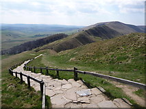 SK1283 : Mam Tor: steps to the summit by Chris Downer