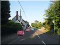 Road works on The Street, Rayne