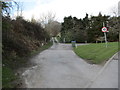 Route to Pulborough Park Plantation