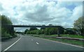 Footbridge over the M66