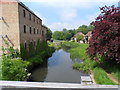 River Lark and old mill buildings, Mildenhall