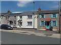 Blue shutters, King Street, Brynmawr