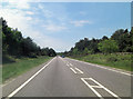 A31 north of Ferndown trading Estate