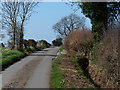 North along Redburrow Lane towards Packington