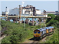 GBRf locomotives at Celsa Works