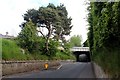 B9090 and B9091 meet before crossing under the railway in Nairn