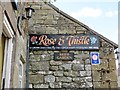 Pub sign, Rose and Thistle