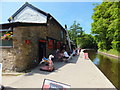 Horse drawn canal boat terminus