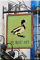 The Mucky Duck sign