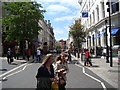 View up Garrick Street