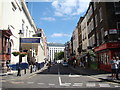 View down Catherine Street from Russell Street