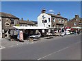SD8789 : Street market in Hawes by Oliver Dixon