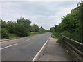 The B4059 road from Rudgeway to Iron Acton