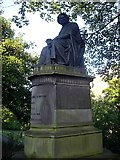 NT2473 : Memorial Statue to Sir James Young Simpson by Stanley Howe