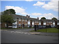 Low rise flats on Lilleshall Crescent, Wolverhampton