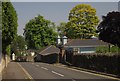 House and trees, Courtenay Road, Newton Abbot