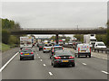 Northbound M6, Bridge at Plumley Moor Road