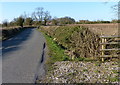 Newton Road near Tuckers Holt Farm