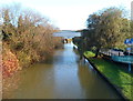 A view eastwards along The Feeder, Bristol