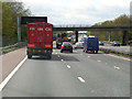 Southbound M6, Hassall Road Bridge