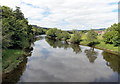 Boughrood across the Wye from Llyswen