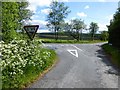 Road junction at Formil