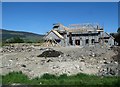 House under construction north-east of the village of Meigh