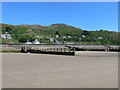 Groynes at the northern end of Barmouth beach