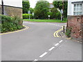 Vantorts Road at the junction of Sheering Mill Lane