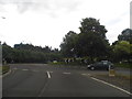 Roundabout entering Harlow on the old A11