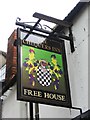 The Chequers Inn (3) - sign, 47 Corn Street, Witney, Oxon