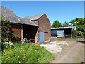 Barns and outbuildings at Deers Green Farm