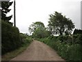 Mires Lane east of Snape